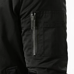 Bon marché 🛒 Veste Bomber QQ671 Noir de Frilivin 😍 -Promos Frilivin Magasin frilivin 276201 QQ671 1 20210729T153259 02