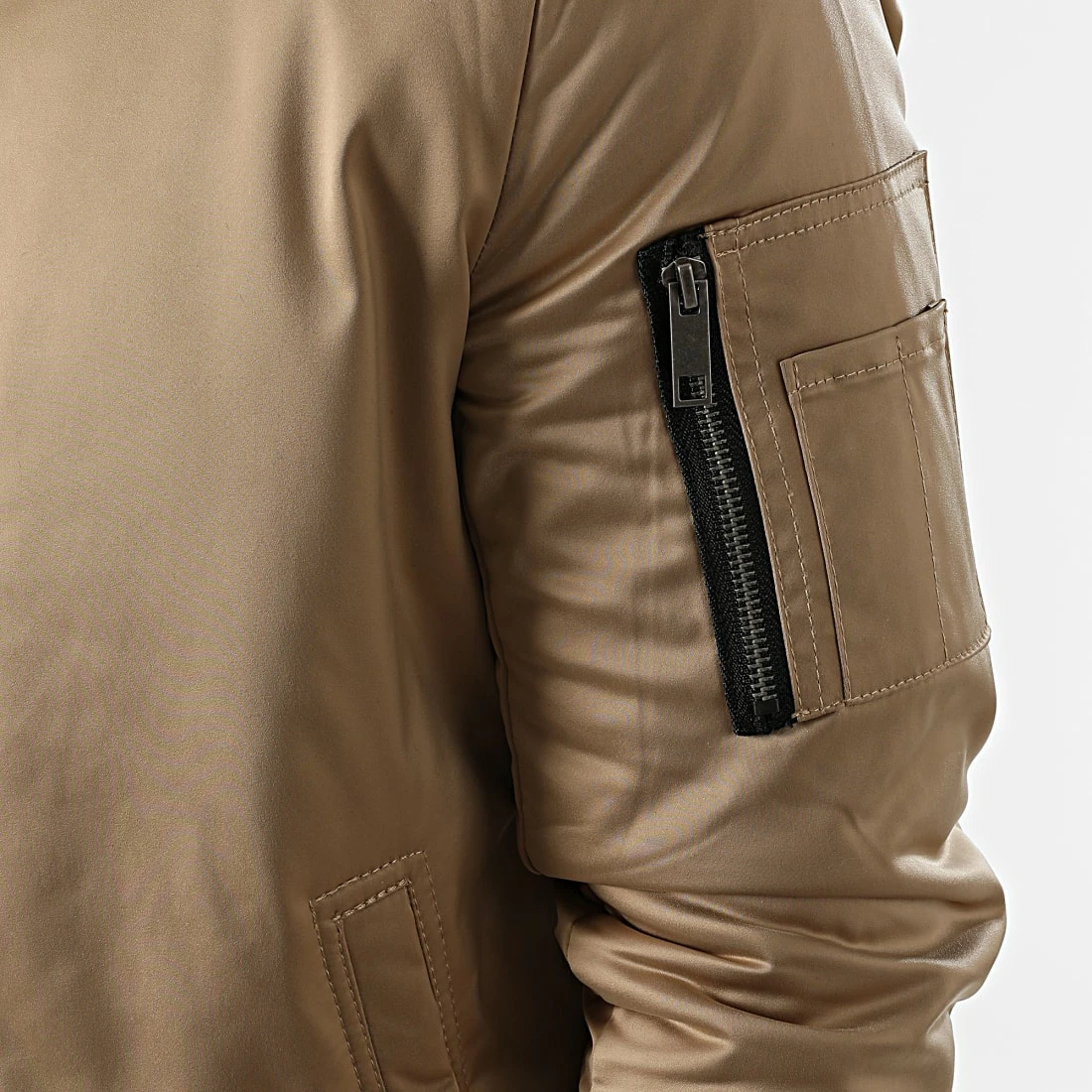 Offres 🎁 Veste Bomber QQ671 Beige de Frilivin 😀 4 Offres 🎁 Veste Bomber QQ671 Beige de Frilivin 😀 – Image 2