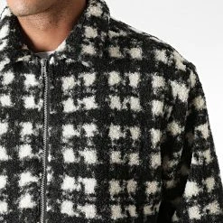 Le moins cher 🎁 Veste Zippée BM1328 Carreaux Noir Blanc de Frilivin 😉 -Promos Frilivin Magasin frilivin 276284 BM1328 1 20210729T135106 02