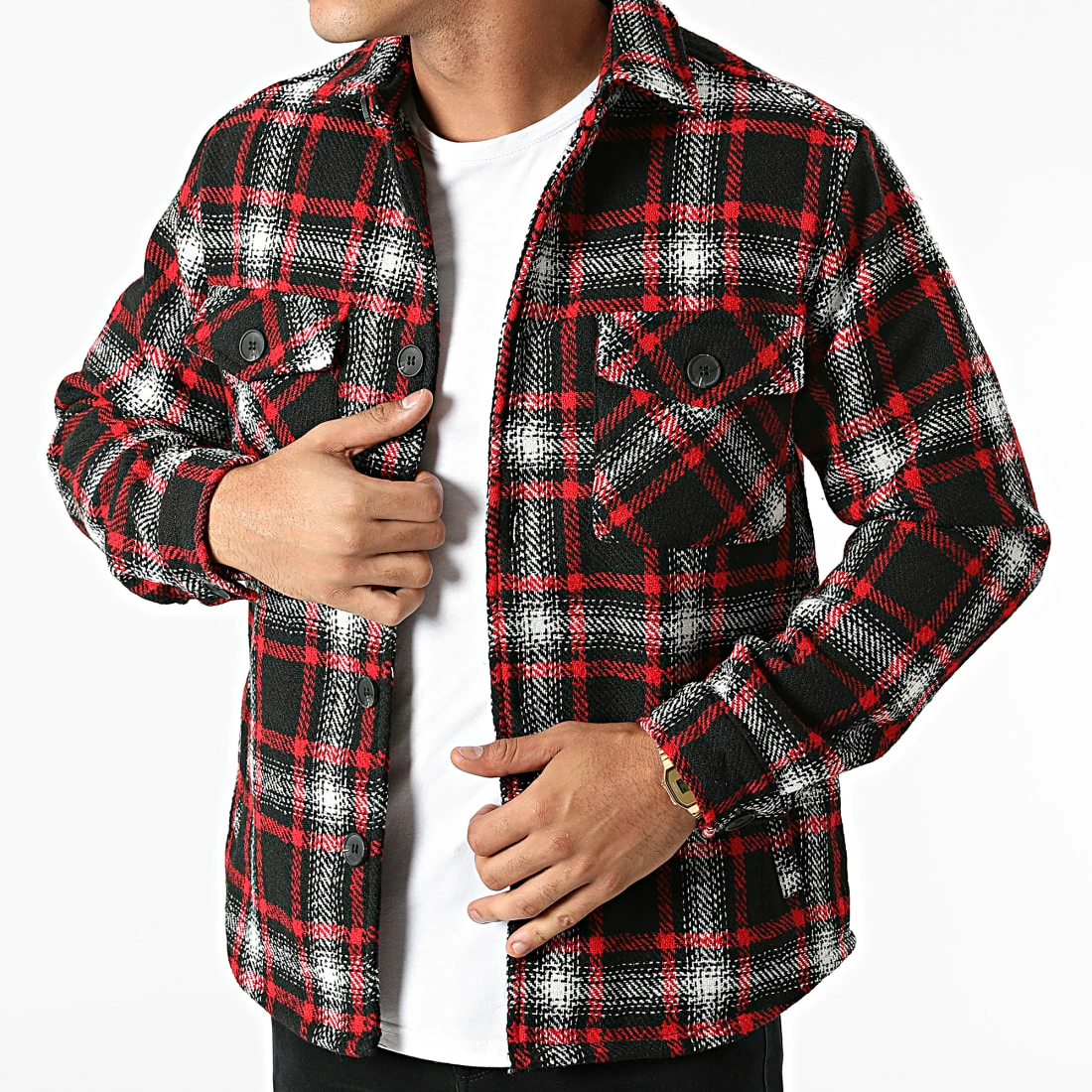 Acheter 🤩 Veste HP03213 Noir Rouge de Frilivin ❤️ 3 Acheter 🤩 Veste HP03213 Noir Rouge de Frilivin ❤️