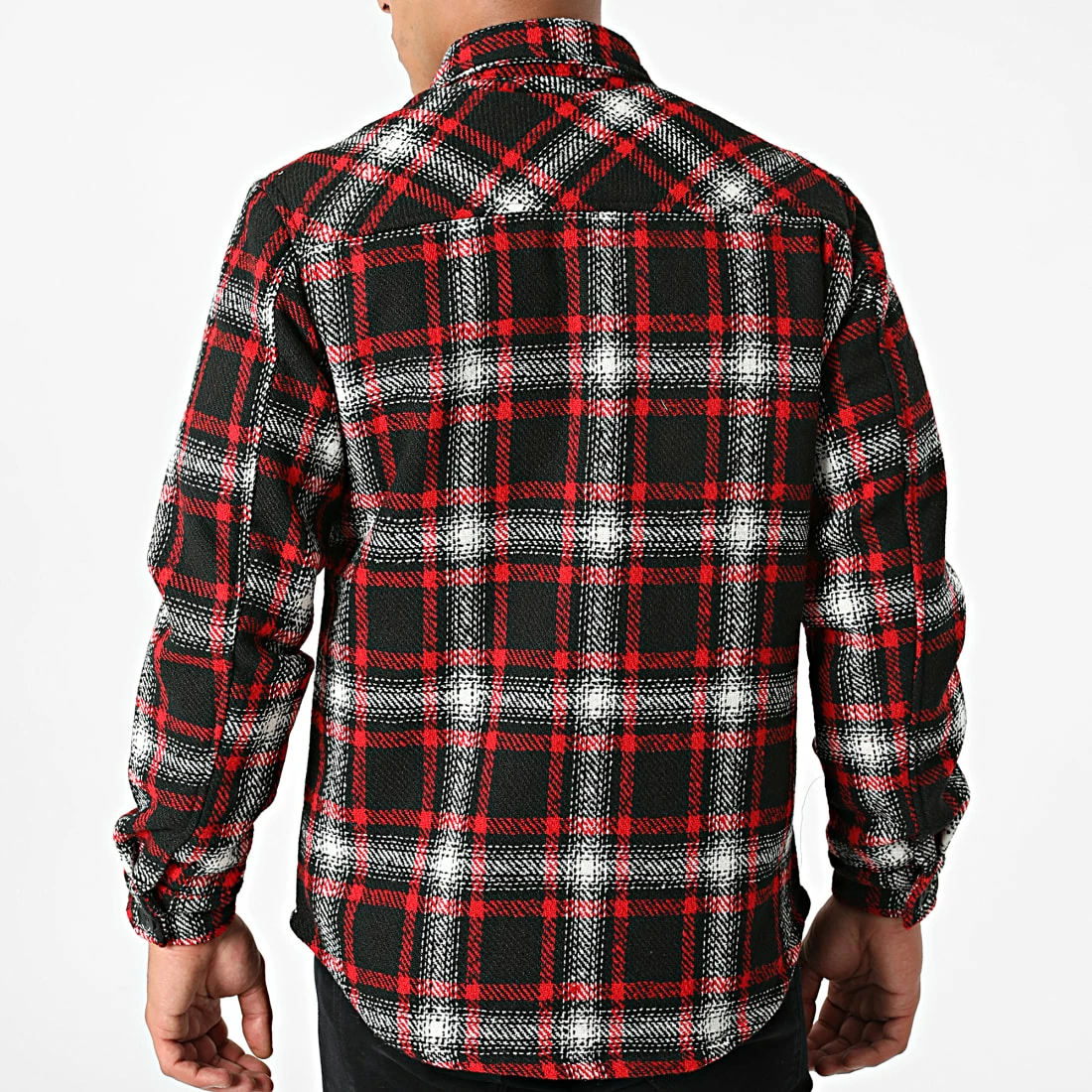 Acheter 🤩 Veste HP03213 Noir Rouge de Frilivin ❤️ 6 Acheter 🤩 Veste HP03213 Noir Rouge de Frilivin ❤️ – Image 4