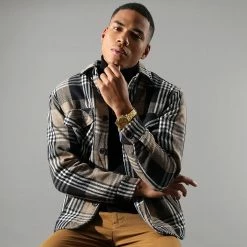 Acheter 🔔 Surchemise A Carreaux HP03219 Beige Bleu Marine de Frilivin 🥰 16 Acheter 🔔 Surchemise A Carreaux HP03219 Beige Bleu Marine de Frilivin 🥰 -Promos Frilivin Magasin frilivin 276427 HP03219 3 20211027T090028 07