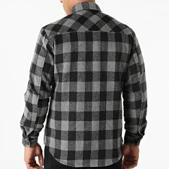 Le moins cher 💯 Surchemise A Carreaux HP03223 Gris Anthracite Noir de Frilivin 🤩 -Promos Frilivin Magasin frilivin 276431 HP03223 4 20210729T154815 04