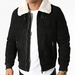 Offres 🔔 Veste Zippée Col Mouton QQ656 Noir de Frilivin 🧨 -Promos Frilivin Magasin frilivin 276448 QQ656 1 20210729T153513 03