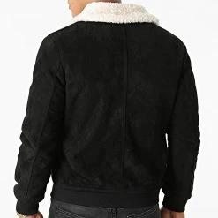 Offres 🔔 Veste Zippée Col Mouton QQ656 Noir de Frilivin 🧨 -Promos Frilivin Magasin frilivin 276448 QQ656 1 20210729T153515 04