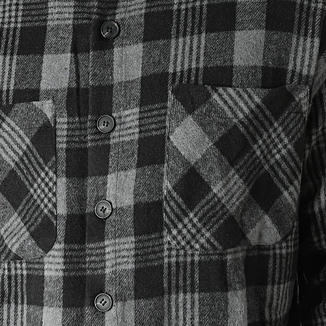 Le moins cher ✔️ Chemise Manches Longues A Carreaux BM1338 Gris Noir de Frilivin 💯 4 Le moins cher ✔️ Chemise Manches Longues A Carreaux BM1338 Gris Noir de Frilivin 💯 – Image 2