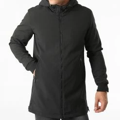 Le moins cher 🎉 Veste Zippée Capuche DL068 Noir de Frilivin 🤩 -Promos Frilivin Magasin frilivin 279130 DL068 1 20210813T141019 03