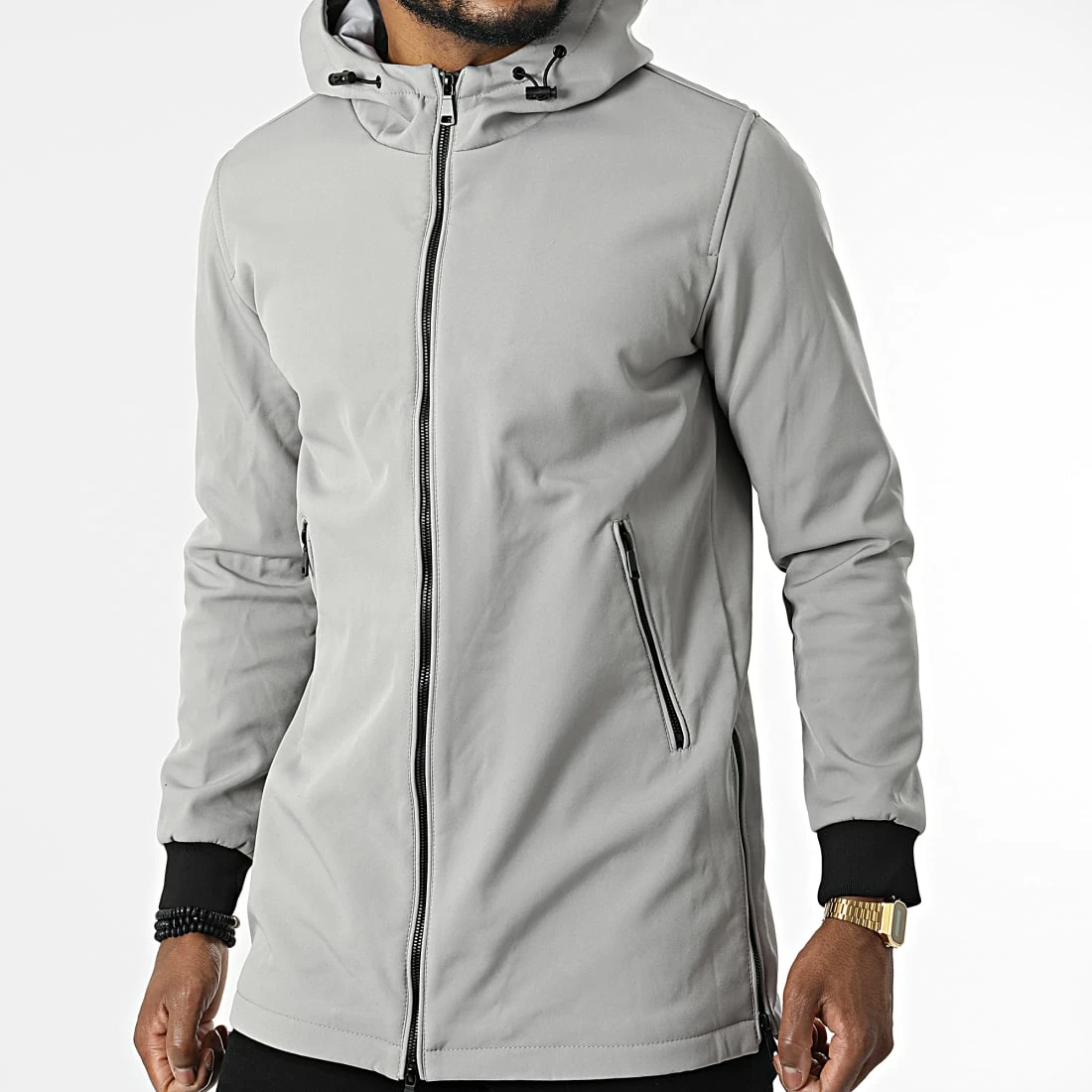 Remise 💯 Veste Zippée Capuche DL068 Gris Anthracite de Frilivin 🥰 3 Remise 💯 Veste Zippée Capuche DL068 Gris Anthracite de Frilivin 🥰