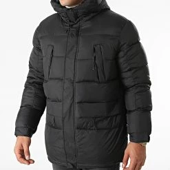 Meilleure affaire 🌟 Doudoune A Capuche JK2117 Noir de Frilivin 🎁 -Promos Frilivin Magasin frilivin 279137 JK2117 BLACK 20210816T162031 03