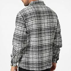 Remise 😉 Veste BM1342 Blanc Noir de Frilivin 💯 -Promos Frilivin Magasin frilivin 279153 BM1342 1 20210818T163245 04