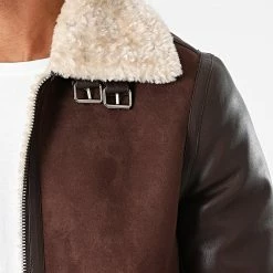 Nouveau 🛒 Veste Col Mouton QQ663 Marron de Frilivin 🛒 7 Nouveau 🛒 Veste Col Mouton QQ663 Marron de Frilivin 🛒 -Promos Frilivin Magasin frilivin 279222 QQ663 9 20210818T163220 02