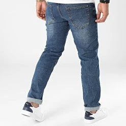 Vente flash 🧨 Jean Slim VJ343 Bleu Denim de Frilivin 🎉 -Promos Frilivin Magasin frilivin 279326 VJ343 3 20210816T161341 04