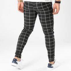 Acheter 🛒 Pantalon A Carreaux 10009 Noir de Frilivin 😀 -Promos Frilivin Magasin frilivin 282250 1009 1 BLACK 20210906T145026 04