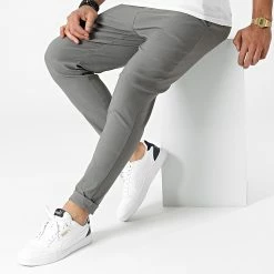 Meilleur prix 🔥 Pantalon Stretch 1697 Gris de Frilivin 👍 -Promos Frilivin Magasin frilivin 282285 1697 GREY 20210903T135520 03