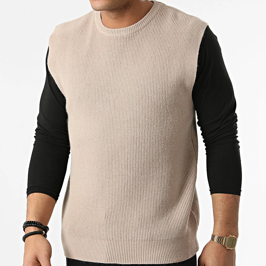 Coupon ❤️ Pull Sans Manches 5023 Beige de Frilivin 🛒 3 Coupon ❤️ Pull Sans Manches 5023 Beige de Frilivin 🛒