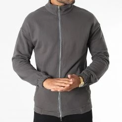 Remise 🔥 Veste Zippée 1344 Gris Anthracite de Frilivin 😉 8 Remise 🔥 Veste Zippée 1344 Gris Anthracite de Frilivin 😉 -Promos Frilivin Magasin frilivin 282442 BM1344 4 20210908T162008 03