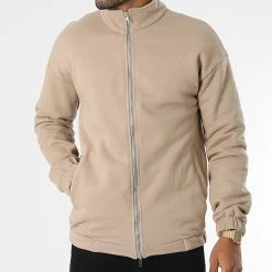 Vente flash ✔️ Veste Zippée 1344 Camel Clair de Frilivin ✨ -Promos Frilivin Magasin frilivin 282444 BM1344 5 20210908T161941 03