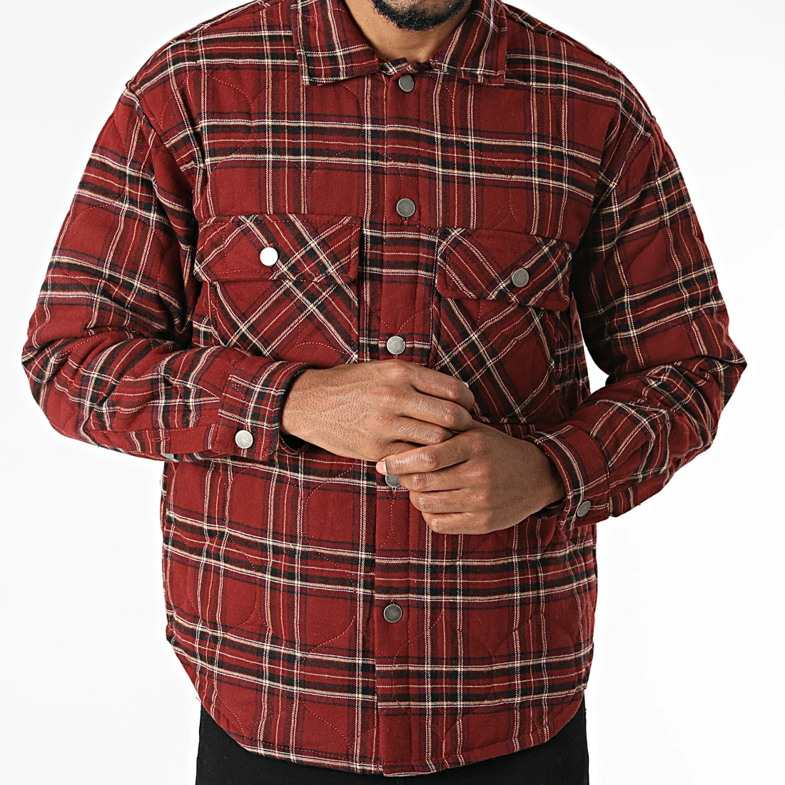 Budget ✔️ Surchemise HP039 Bordeaux de Frilivin 🧨 5 Budget ✔️ Surchemise HP039 Bordeaux de Frilivin 🧨 – Image 3