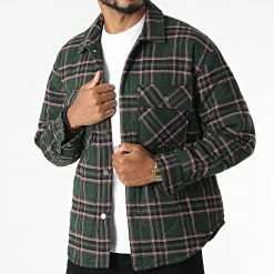 Bon marché 😉 Surchemise HP039 Vert de Frilivin 💯