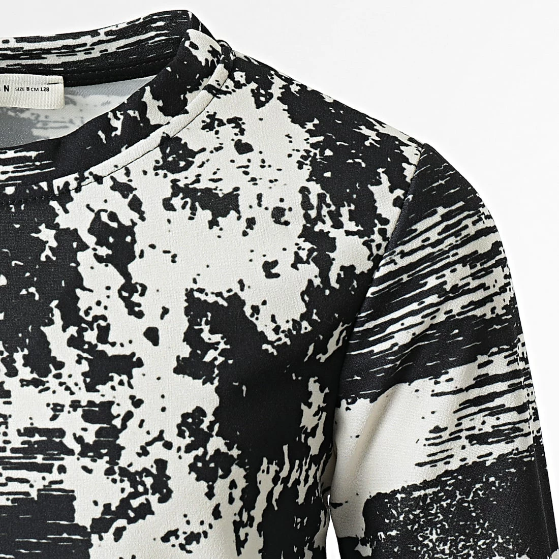 Offres 🤩 Tee 👕 Shirt Manches Longues Enfant 5010 Noir Beige de Frilivin ✔️ 4 Offres 🤩 Tee 👕 Shirt Manches Longues Enfant 5010 Noir Beige de Frilivin ✔️ – Image 2