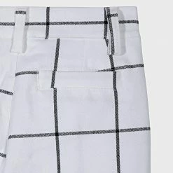 Meilleur prix ❤️ Pantalon A Carreaux Enfant 726 Blanc de Frilivin 👍 -Promos Frilivin Magasin frilivin 287751 726 1 WHITE 20211026T152857 03