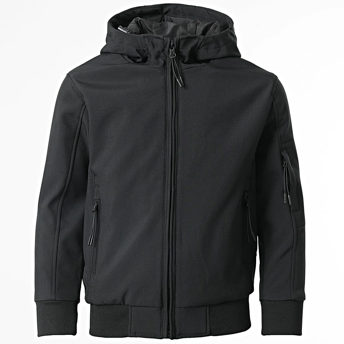 Le moins cher ✨ Veste Zippée Capuche Enfant DL070 Noir de Frilivin 👏 3 Le moins cher ✨ Veste Zippée Capuche Enfant DL070 Noir de Frilivin 👏