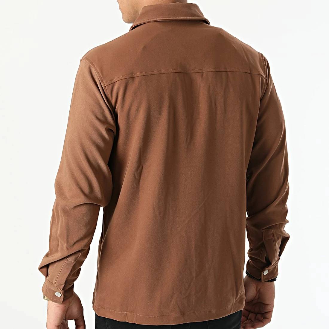 Coupon 😉 Surchemise BM1306 Marron de Frilivin 🛒 6 Coupon 😉 Surchemise BM1306 Marron de Frilivin 🛒 – Image 4