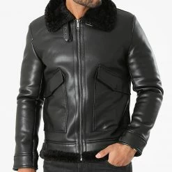 Budget ⭐ Blouson Bombardier Col Fourrure QQ662 Noir de Frilivin ✔️ 8 Budget ⭐ Blouson Bombardier Col Fourrure QQ662 Noir de Frilivin ✔️ -Promos Frilivin Magasin frilivin 288074 QQ662 1 20211012T160309 03