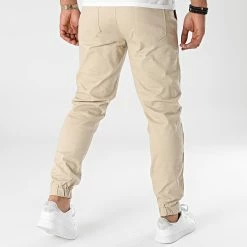 Le moins cher 🥰 Jogger Pant BM1336 Beige de Frilivin ✨ -Promos Frilivin Magasin frilivin 288134 BM1336 5 20211015T161457 04