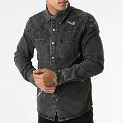 Tout neuf ⭐ Surchemise Jean VJ238 Noir de Frilivin ✨ 8 Tout neuf ⭐ Surchemise Jean VJ238 Noir de Frilivin ✨ -Promos Frilivin Magasin frilivin 288186 VJ238 4 20211019T161606 03