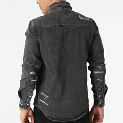 Tout neuf ⭐ Surchemise Jean VJ238 Noir de Frilivin ✨ 9 Tout neuf ⭐ Surchemise Jean VJ238 Noir de Frilivin ✨ -Promos Frilivin Magasin frilivin 288186 VJ238 4 20211019T161607 04