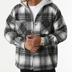 Coupon ✔️ Surchemise Carreaux BM1362 Gris Blanc de Frilivin 🛒 -Promos Frilivin Magasin frilivin 288281 BM1362 1 20211015T155608 03