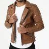Acheter ❤️ Veste Biker SK011 Marron de Frilivin 🧨 2 Acheter ❤️ Veste Biker SK011 Marron de Frilivin 🧨 -Promos Frilivin Magasin frilivin 289183 SK011 9 20211020T161950 01