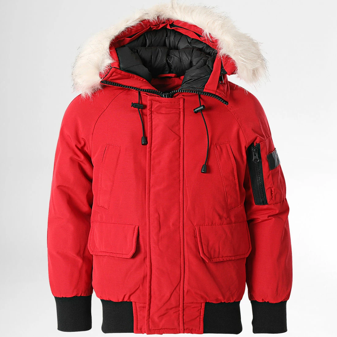 Le moins cher 😉 Bomber Capuche Fourrure Enfant FD901 Rouge de Frilivin 🔥 3 Le moins cher 😉 Bomber Capuche Fourrure Enfant FD901 Rouge de Frilivin 🔥