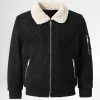 Coupon 🥰 Veste Bomber Col Mouton Enfant QQ673 Noir de Frilivin ❤️