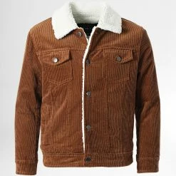 Bon marché 😀 Veste Col Mouton Enfant QQ676 Camel de Frilivin 🛒