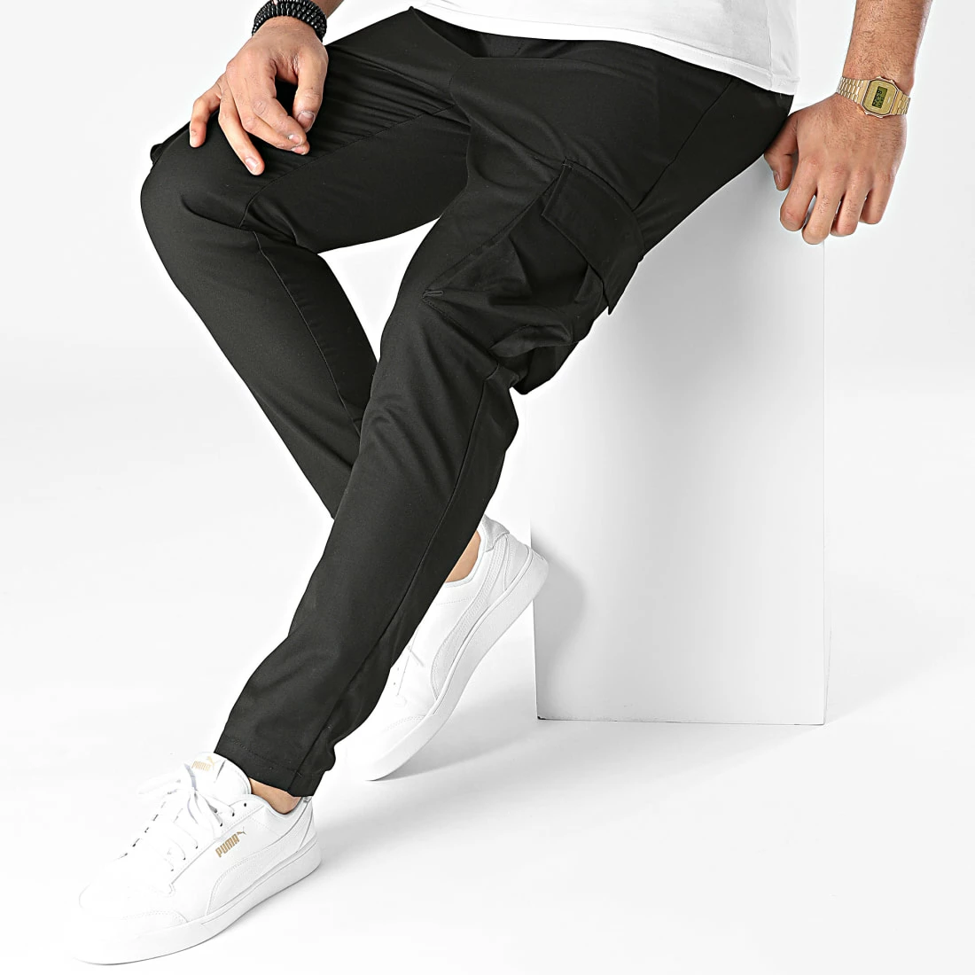 Top 10 🥰 Pantalon Cargo BM1357 Noir de Frilivin 🎁 5 Top 10 🥰 Pantalon Cargo BM1357 Noir de Frilivin 🎁 – Image 3