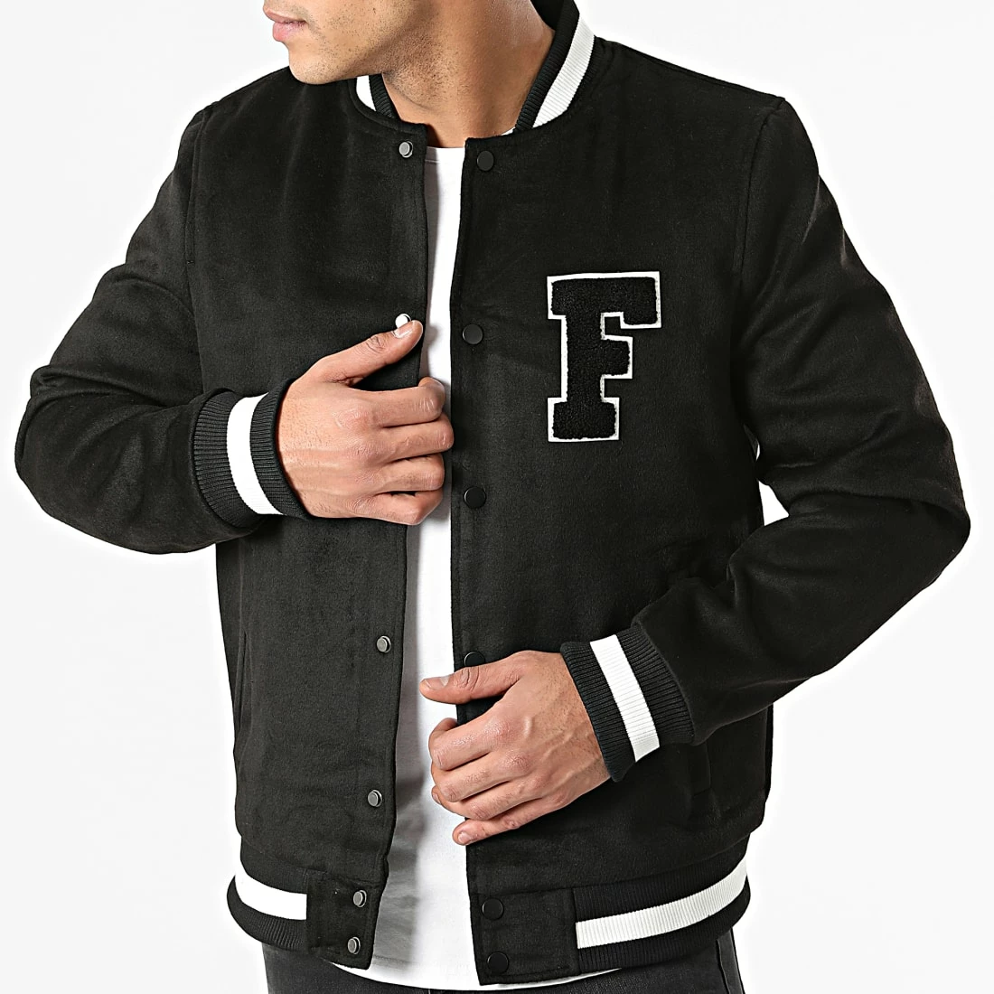 Acheter 🥰 Veste Teddy HP065 Noir de Frilivin 😉 3 Acheter 🥰 Veste Teddy HP065 Noir de Frilivin 😉