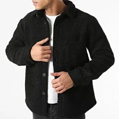 Acheter 😀 Veste Polaire HP061 Noir de Frilivin 👏