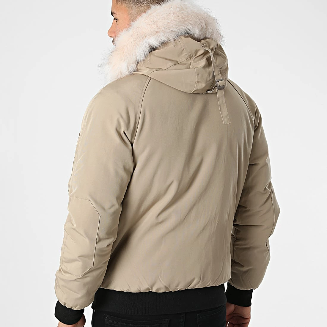 Meilleure affaire 🔥 Parka Capuche Fourrure FD876 Beige de Frilivin 😀 6 Meilleure affaire 🔥 Parka Capuche Fourrure FD876 Beige de Frilivin 😀 – Image 4