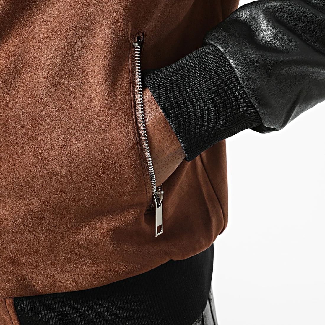 Meilleure affaire 👍 Veste Zippée Suédine QQ651 Camel de Frilivin 😀 4 Meilleure affaire 👍 Veste Zippée Suédine QQ651 Camel de Frilivin 😀 – Image 2