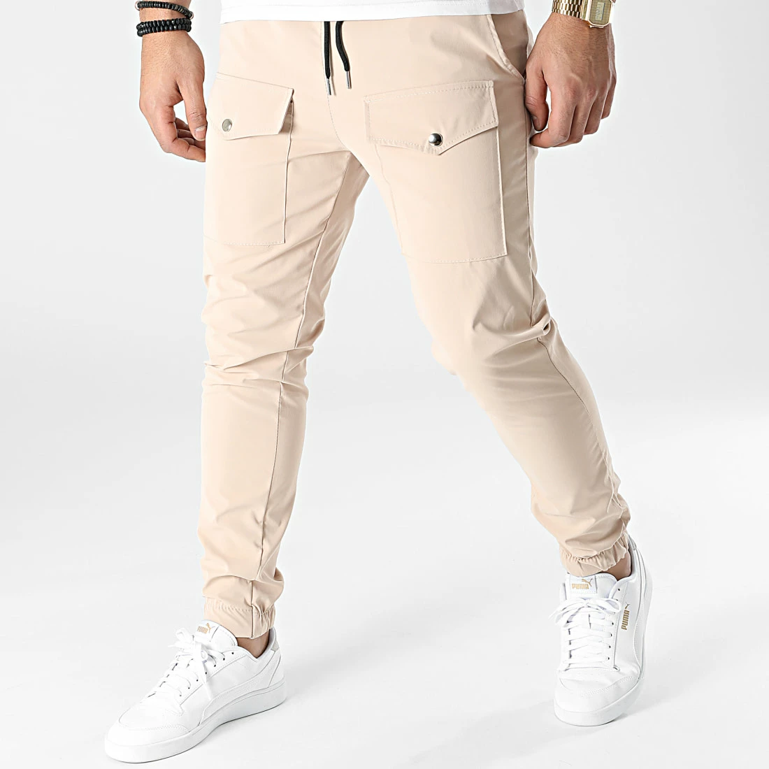 Meilleure vente 😉 Jogger Pant 60052 Beige de Frilivin 🔥 3 Meilleure vente 😉 Jogger Pant 60052 Beige de Frilivin 🔥