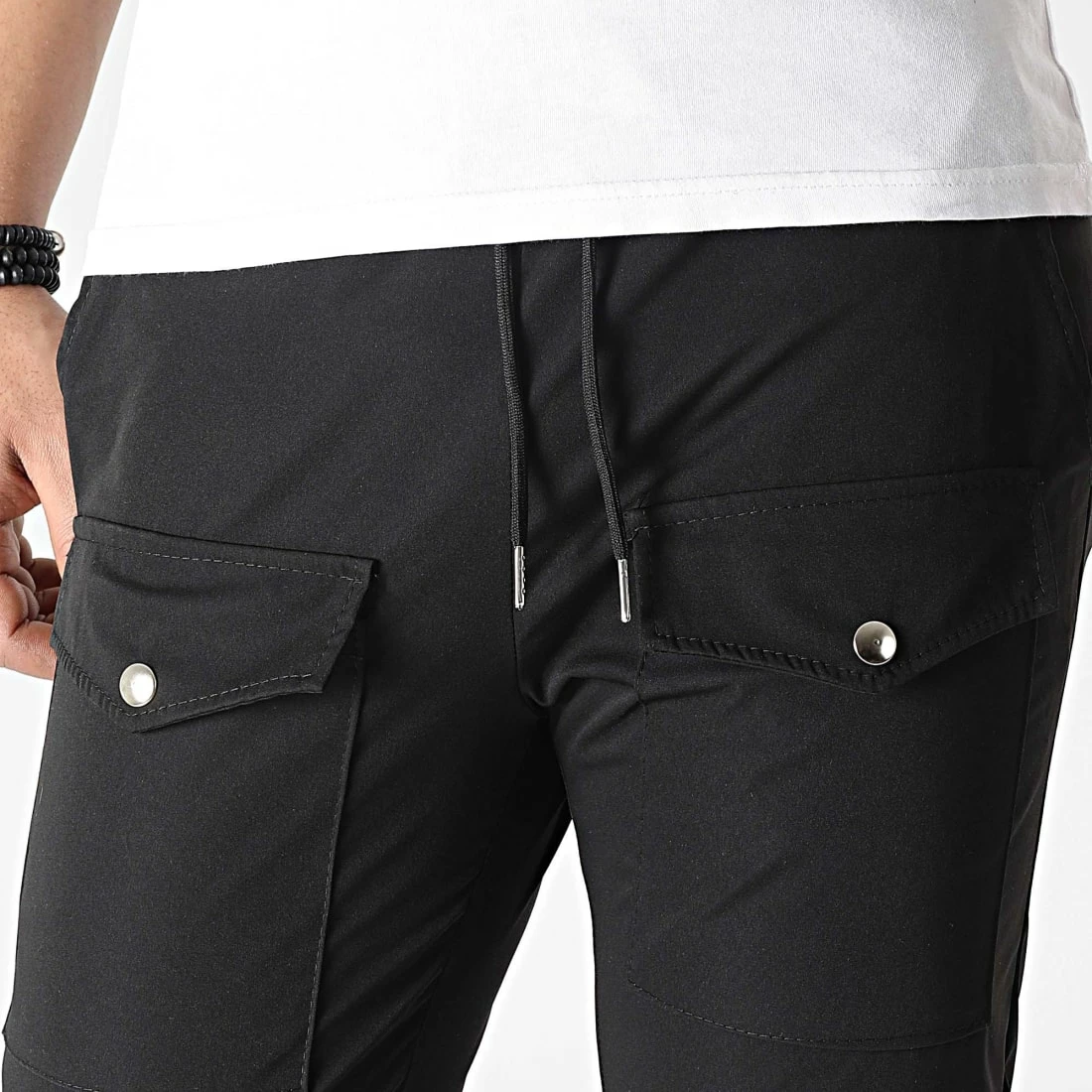 Tout neuf 🤩 Jogger Pant 60052 Noir de Frilivin 🌟 4 Tout neuf 🤩 Jogger Pant 60052 Noir de Frilivin 🌟 – Image 2