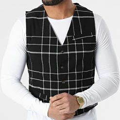 Coupon ✔️ Gilet A Carreaux 6390 Noir de Frilivin 😍 -Promos Frilivin Magasin frilivin 297022 6390 1 BLACK 20220105T162738 03