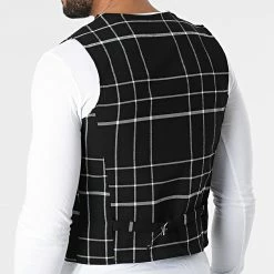 Coupon ✔️ Gilet A Carreaux 6390 Noir de Frilivin 😍 -Promos Frilivin Magasin frilivin 297022 6390 1 BLACK 20220105T162739 04