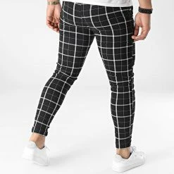 Meilleure affaire 💯 Pantalon A Carreaux Slim 10058 Noir de Frilivin ✨ 9 Meilleure affaire 💯 Pantalon A Carreaux Slim 10058 Noir de Frilivin ✨ -Promos Frilivin Magasin frilivin 297078 10058 BLACK 20211230T161729 04