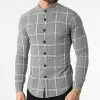Coupon ⭐ Chemise Manches Longues A Carreaux 4202 Gris Chiné de Frilivin ❤️ -Promos Frilivin Magasin frilivin 297083 4202 1 GREY 20220105T161508 01