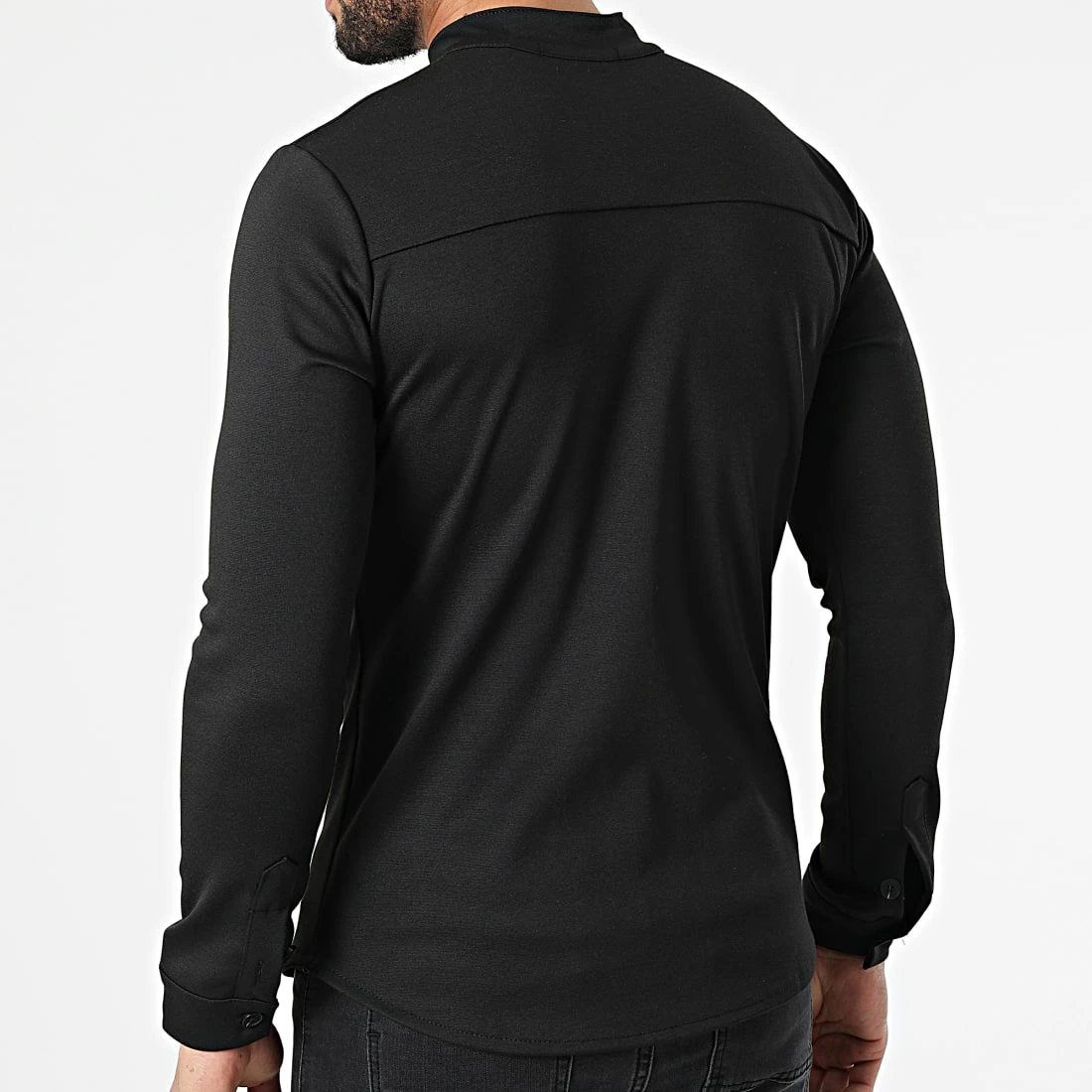 Meilleur prix ⌛ Chemise A Manches Longues 4206 Noir de Frilivin 🔔 5 Meilleur prix ⌛ Chemise A Manches Longues 4206 Noir de Frilivin 🔔 – Image 4