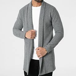 Meilleure affaire ⌛ Gilet 6882G Gris Chiné de Frilivin 😉