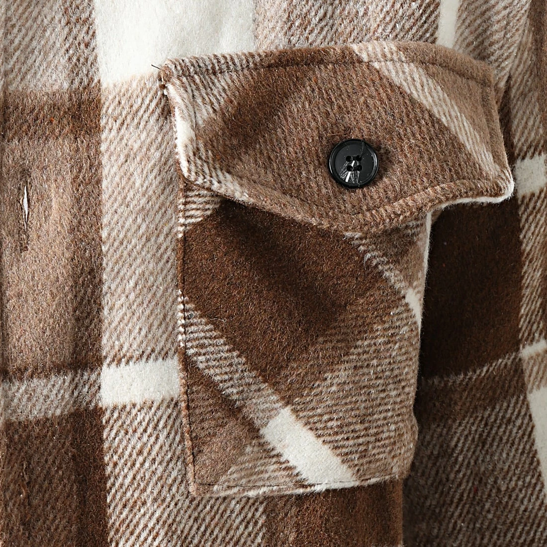 Tout neuf ⌛ Surchemise A Carreaux HP03210 Marron de Frilivin 🌟 4 Tout neuf ⌛ Surchemise A Carreaux HP03210 Marron de Frilivin 🌟 – Image 2